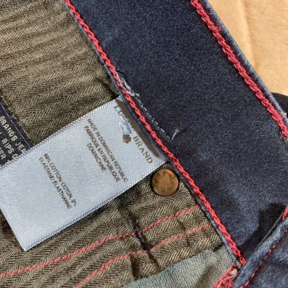 Lucky Brand Womens 4 Denim Jeans Blue Charlie Super Skinny Low Rise Dark Wash - Picture 5 of 10